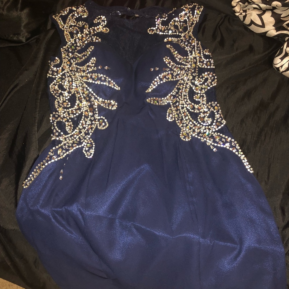 Elegant open back dress